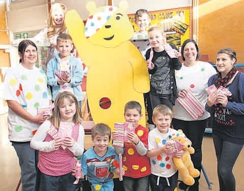 PUPILS’ PUDSEY SO APPEALING