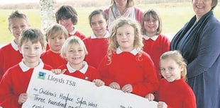 Pupils’ help hospice