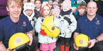 Waddling in their wellies — and it’s  all for a  good cause