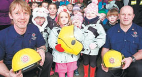 Waddling in their wellies — and it’s  all for a  good cause