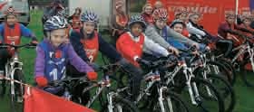 Pupils head for forest in Cyclo X