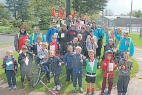 Lifton Sea Scouts in tough Channel triathlon challenge