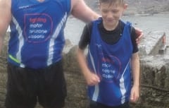 Leighton, 10, completes  tough 40-mile challenge