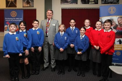 Rotary Youth Speaks Competition at Tavistock College
