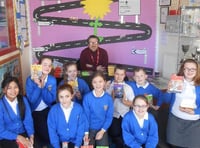 Author David Lawrence Jones visits Bere Alston Primary School