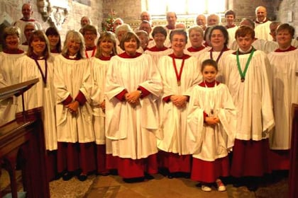 Special Pentecost Sunday service at St Eustachius' Church in Tavistock
