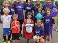 Goal more than achieved at charity football fundraiser