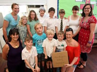 Pauline Brown retires from Meavy Primary School after 30 years