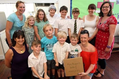Pauline Brown retires from Meavy Primary School after 30 years