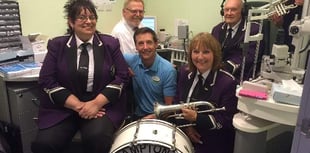 Excelsior band are banging the drum for good hearing health