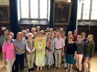 Tavistock Twinning Association welcomes German friends from Celle with reception