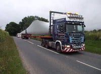 Final turbine parts arrive at Den Brook wind farm