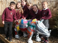 'Zoo-ocerous' finds his way home to Highampton Primary School