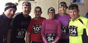 Bright idea by triathlon six who enjoy night-time run