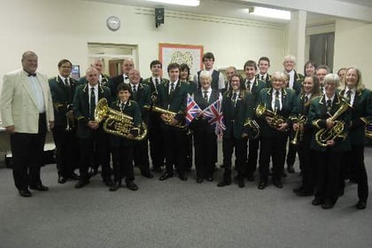 Tavistock's Stannary Brass Band takes to stage to annual proms concert