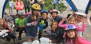 Cycling-mad children at Meavy Primary raise more than £700