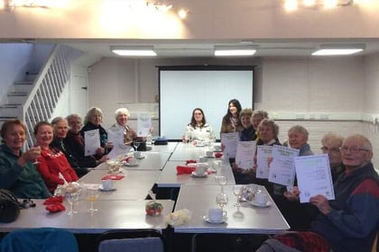 Eleven volunteers give nearly 200 years of service to Oxfam in Okehampton