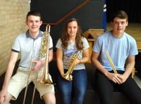 Stannary Brass Band bids fond farewell to three members