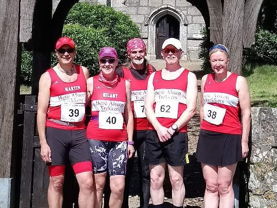 Trekkers tackle half marathon and Plod