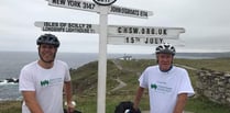 Spreyton father and son taking on mammoth cycle challenge