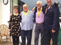 'Superb' Catherine Bailey will be 'hard act to follow' said new Tavistock Rotary president Graham Parker