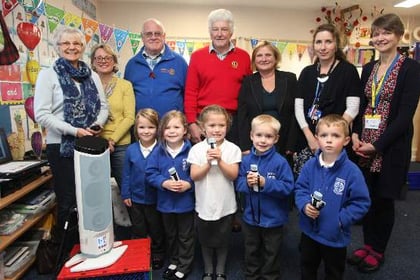 New in-sound loop at Tavistock Primary to enable deaf pupils to fully partake in the classroom