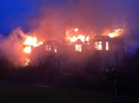 Grade II-listed thatched house at Clannaborough gutted by fire