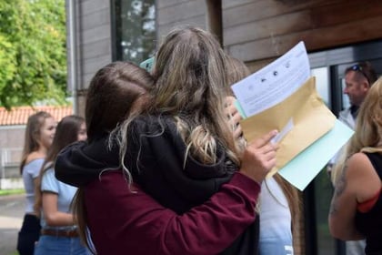 Joy and relief at Callington College for GCSE results