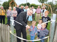 A team effort for the creation of Lamerton's new play park