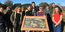 Playing field 'bog' in Crapstone has been turned into a conservation area