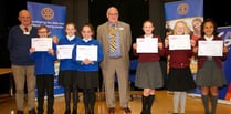 Tavistock school teams compete in Rotary Youth Speaks competition