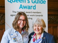 Okehampton's Emily achieves highest award in girl guiding