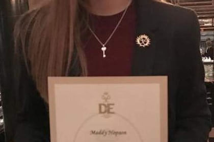 Maddy proves she is not 'defined by her disability' as she completes gold Duke of Edinburgh Award