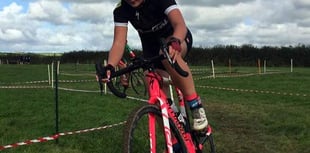 Cyclo-cross Rosie achieves her goal