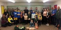 Young footballers learn vital lifesaving skills