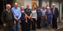 Training course for Meldon Village Hall's defibrillator