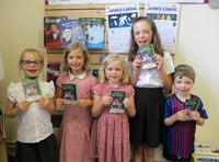 Children go on Space Chase reading challenge at Okehampton Library