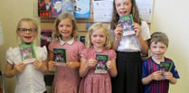 Children go on Space Chase reading challenge at Okehampton Library