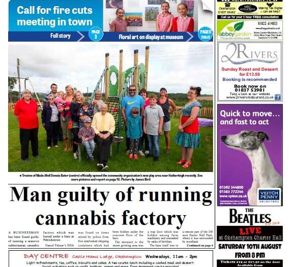 The big stories in today's Okehampton Times