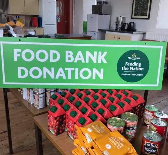 Foodbanks help out as the crisis starts to bite