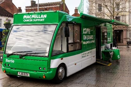 Macmillan Cancer Support Relief cancels support bus visit to Tavistock