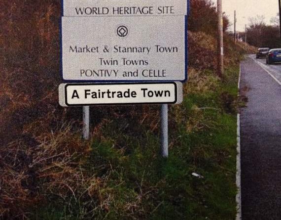 Fairtrade signs to be placed at town entrances | tavistock-today.co.uk