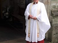 Vicar Chris bids farewell to Tavistock