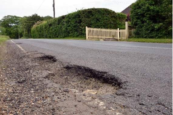 Highway repairs keeping Devon's roads safe for key workers