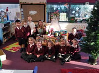 Bridestowe Primary collects good haul for foodbank