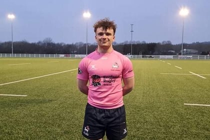 Shebbear rugby player makes top squad