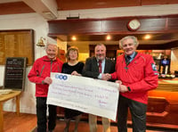 Amazing £11,000 raised by Tavistock Golf Club in difficult year