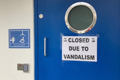 Disabled loo remains closed after vandalism