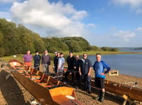 Roadford Lake rowers demonstrate oar-some spirit