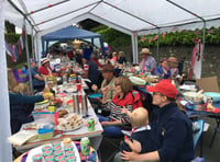 Crapstone puts on a great street party for the Queen